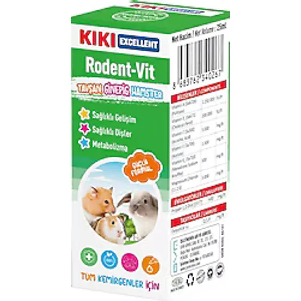 Kiki Excellent 25 ml Kemirgen Vitamini
