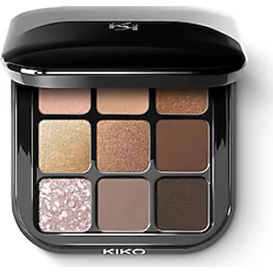 KIKO Milano New Glamour Multi Finish 01 Earth Tones Far Paleti