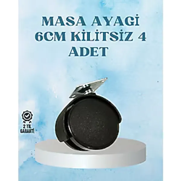 Kilitsiz Mobilya Tekerleği 6 cm 4 Adet Dayanıklı Tasarım - Lisinya