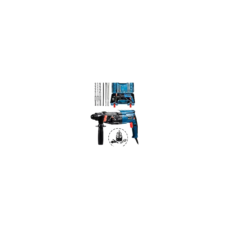 KİMMEER PLUS 850w Metal Şanzıman Darbeli Matkap Kırıcı Delici Hilti 2-28mm