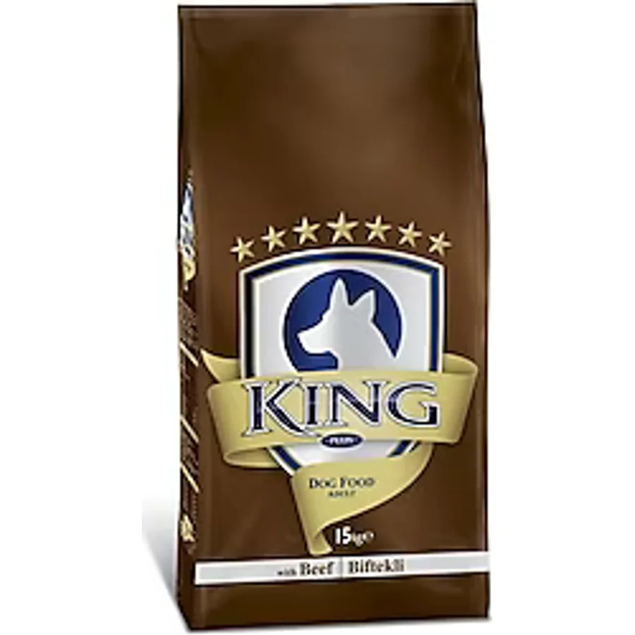 King Biftekli 15 kg Yetişkin Köpek Maması