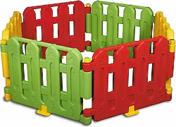 King Kids 9000 6 Parça FS Sarı-Kırmızı-Yeşil Oyun Çiti
