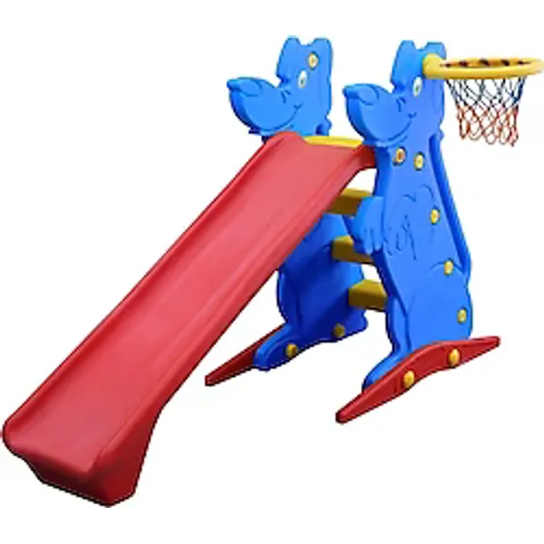King Kids KS 9061 Mavi Potalı Kaydırak
