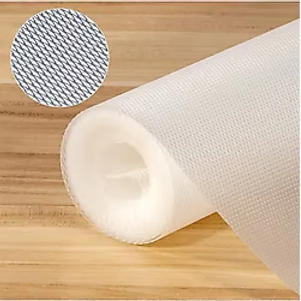 King Mop Eva Kaymaz 45Cm X 10 Metre Şeffaf Kaymaz Raf Dolap İçi Ve Çekmece İçi Örtüsü Eva5001