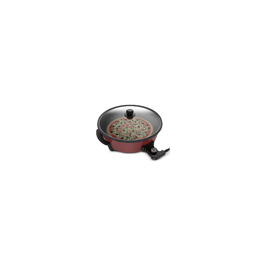 King Tavazade K2101 Kırmızı 1200 W Pizza Makinesi