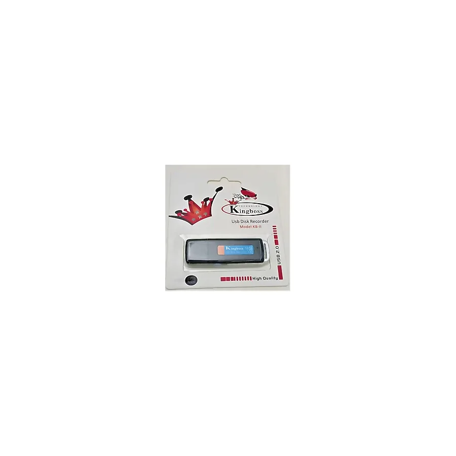 Kingboss 16gb Taşınabilir Mini Ses Kayıt Cihazı Usb 2.0 yeşil