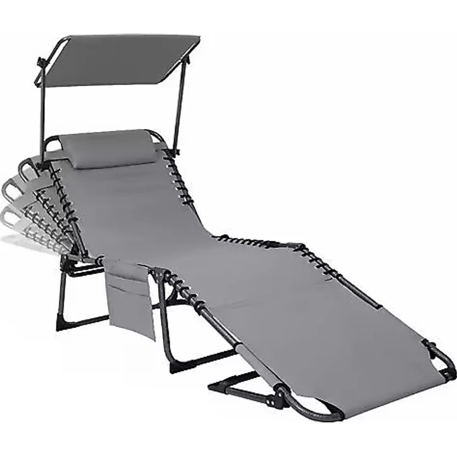Kingcamp Magnolia B10 Plus Hands-Free Premium 7 Kademeli Katlanır Şezlong