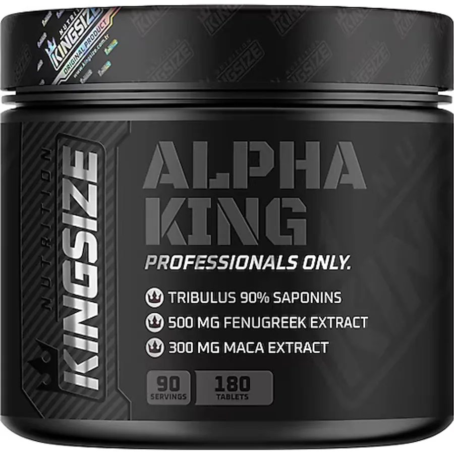 Kingsize Nutrition Alpha King 180 Tablet
