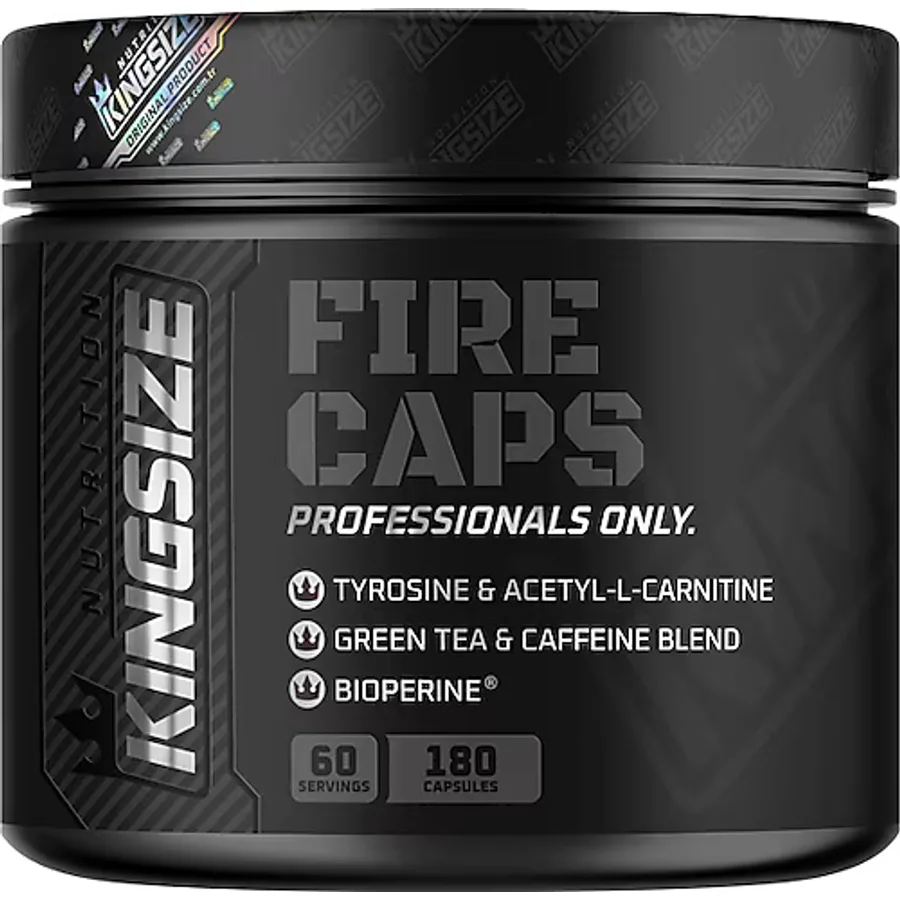 Kingsize Nutrition Fire Caps 180 Kapsül