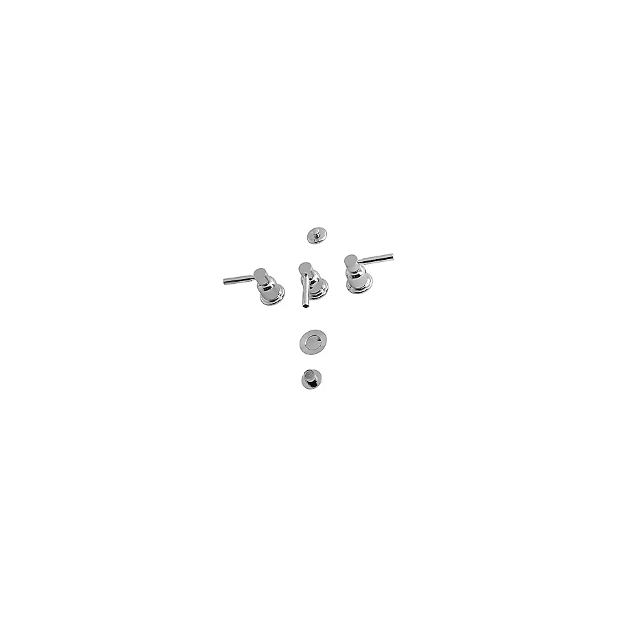 Kingston Brass KB6321DL Concord Bide Bataryası, Parlak Krom, 8 x 2,13 x 2,13