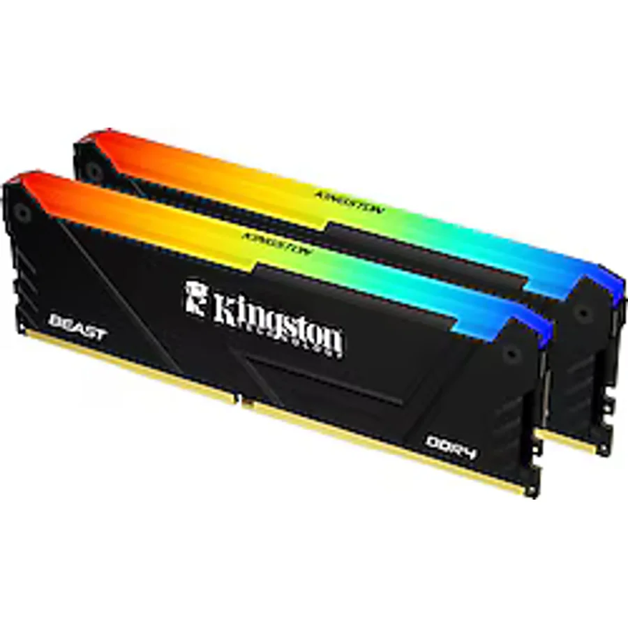 Kingston Fury Beast RGB 32 GB (2x16) 3600 MHz CL18 KF436C18BB2AK2/32 DDR4 Ram