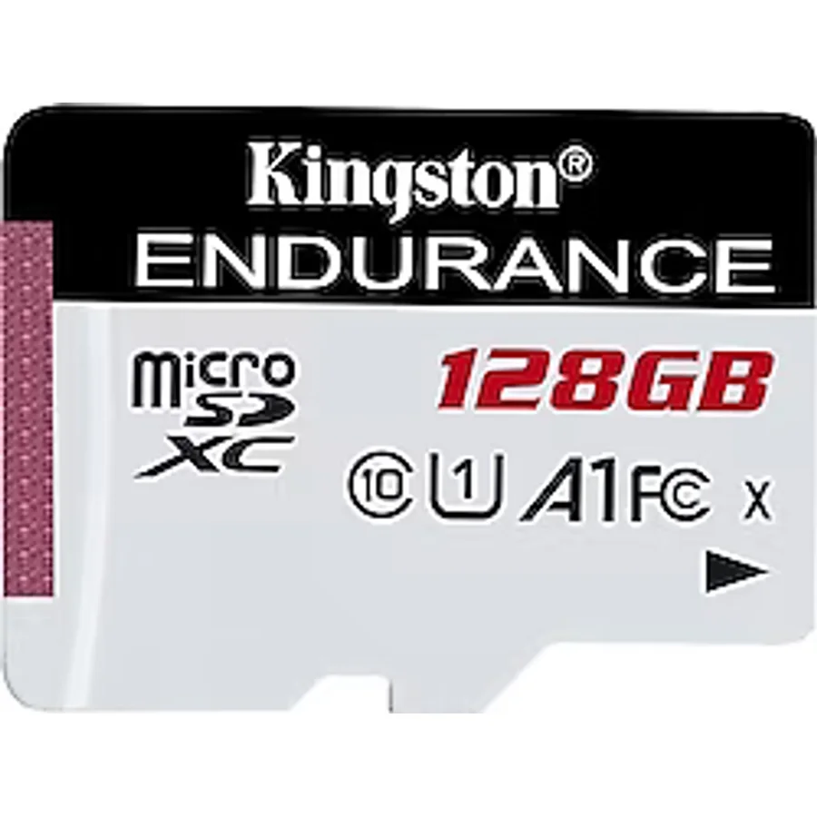 Kingston High Endurance SDCE/128GB Class 10 UHS-I A1 128 GB Micro SD Kart