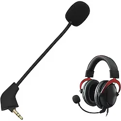 Kingston Hyperx Cloud ve Cloud 2 Uyumlu Mikrofon (2021'den Önce Üretilen Modeller İçin)