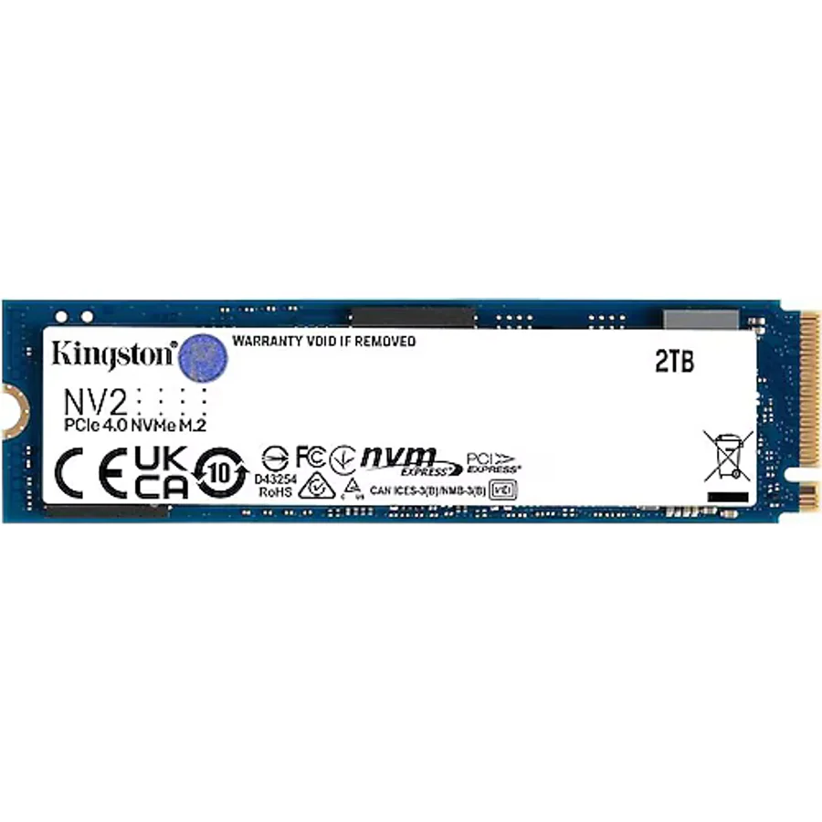 Kingston NV2 SNV2S/2000G PCI-Express 4.0 2 TB M.2 SSD