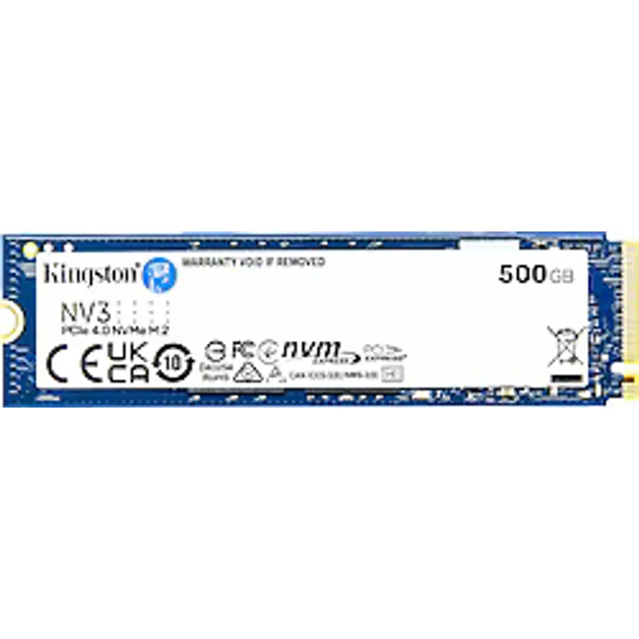 Kingston NV3 SNV3S/500G PCI-Express 4.0 500 GB M.2 SSD
