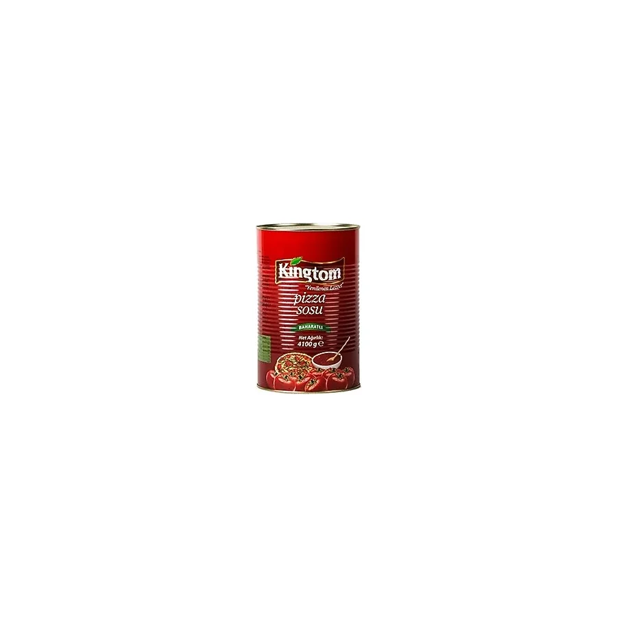 Kingtom Baharatlı Pizza Sosu 4 kg
