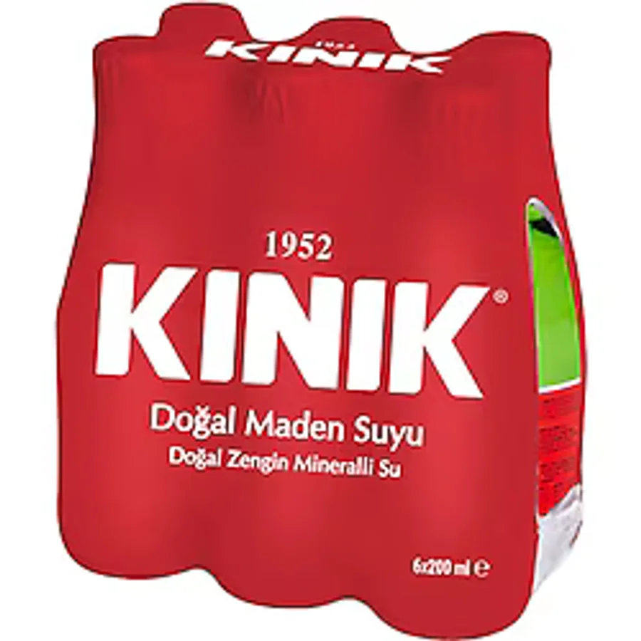 Kınık Sade 200 ml 6'lı Maden Suyu