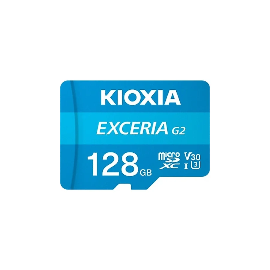 Kioxia Exceria G2 LMEX2L128GG2 Class 10 UHS-I U3 V30 128 GB Micro SD Kart
