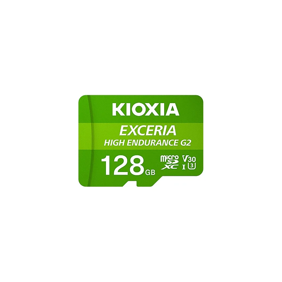 Kioxia Exceria High Endurance G2 LMHE2G128GG2 Class 10 UHS-I U3 A1 V30 128 GB Micro SD Kart