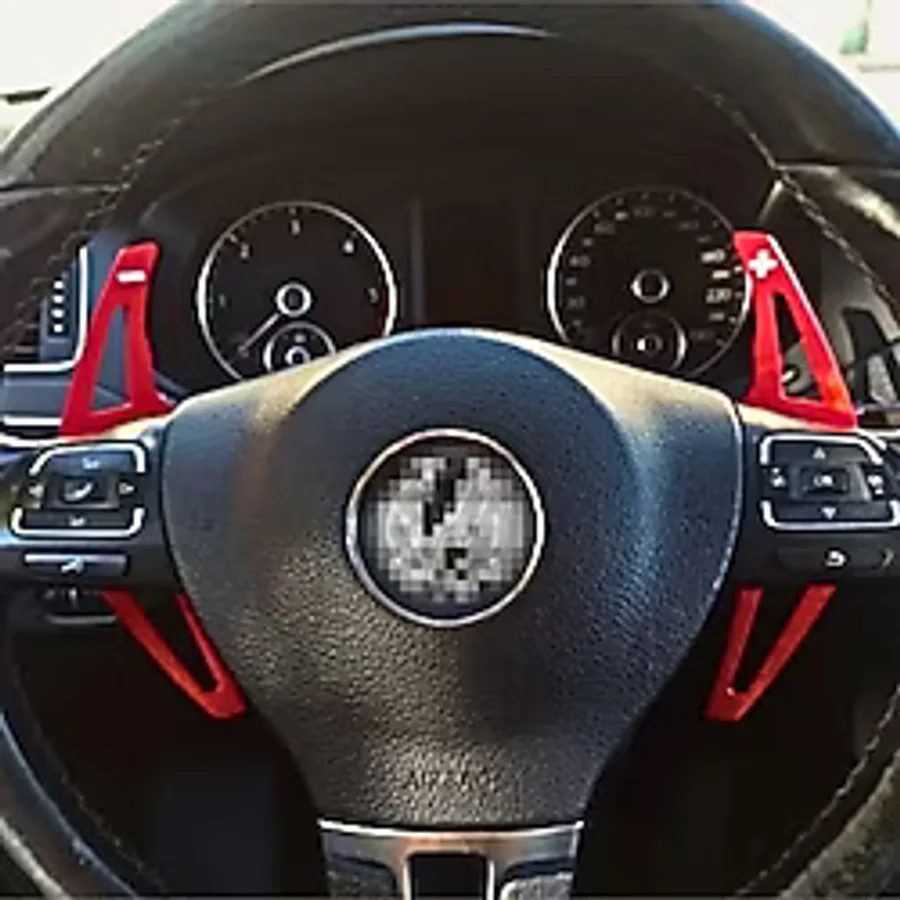 Kırmızı F1 Kulakçık Pedal Shift Paddle Shift F1 Vites siyah