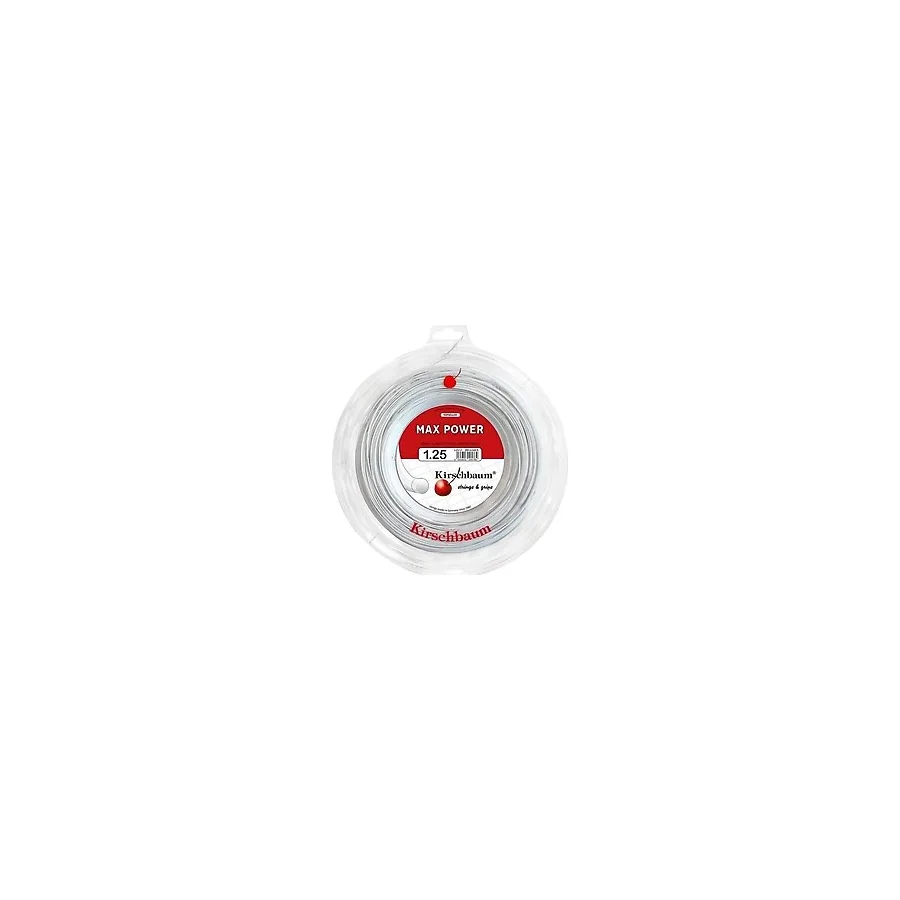 Kirschbaum Max Power 1.25 Beyaz 200m Rulo Kordaj