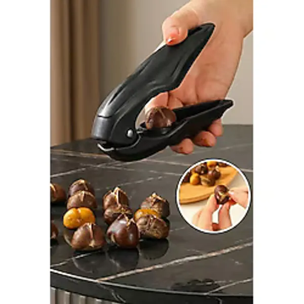 Kitchen Dream Pratik Yaylı 2 si 1 Arada Kestane Çizici ve Ceviz Kıracağı