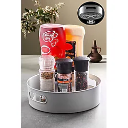 Kitchen Life 360 Derece Dönen Banyo&buzdolabı Düzenleyici Tepsi