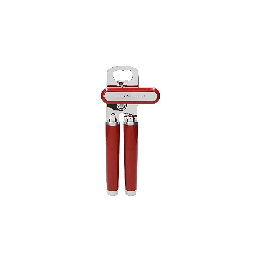 KitchenAid Klasik çok işlevli konserve açacağı, 21 cm, Empire Red