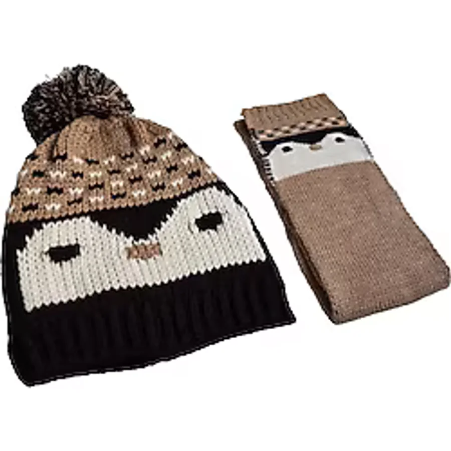 Kitti Erkek Çocuk 4-8 Yaş 2'li Takım Atkı & Bere