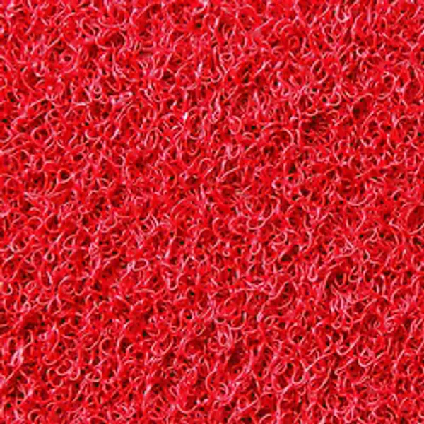 Kıvırcık Kapı Önü Dış Mekan Paspas / Kalınlık : 12 mm. / En : 100 Cm. - Boy : 3 Metre / Kırmızı