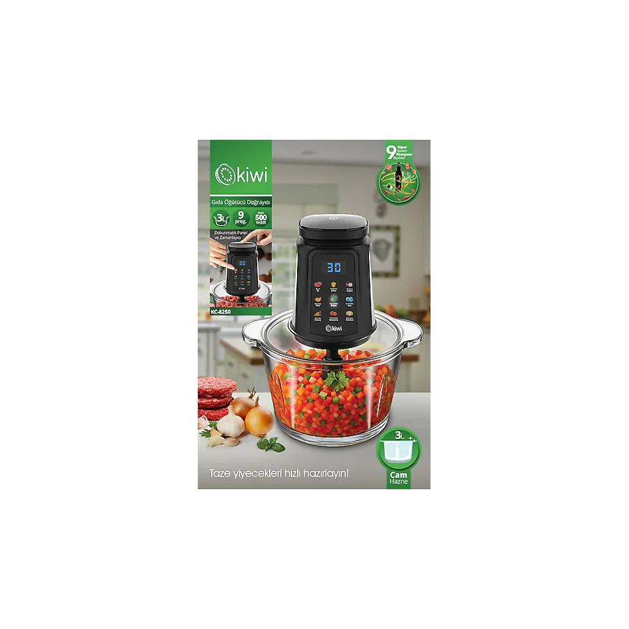 Kiwi KC-8250 500 W Rondo