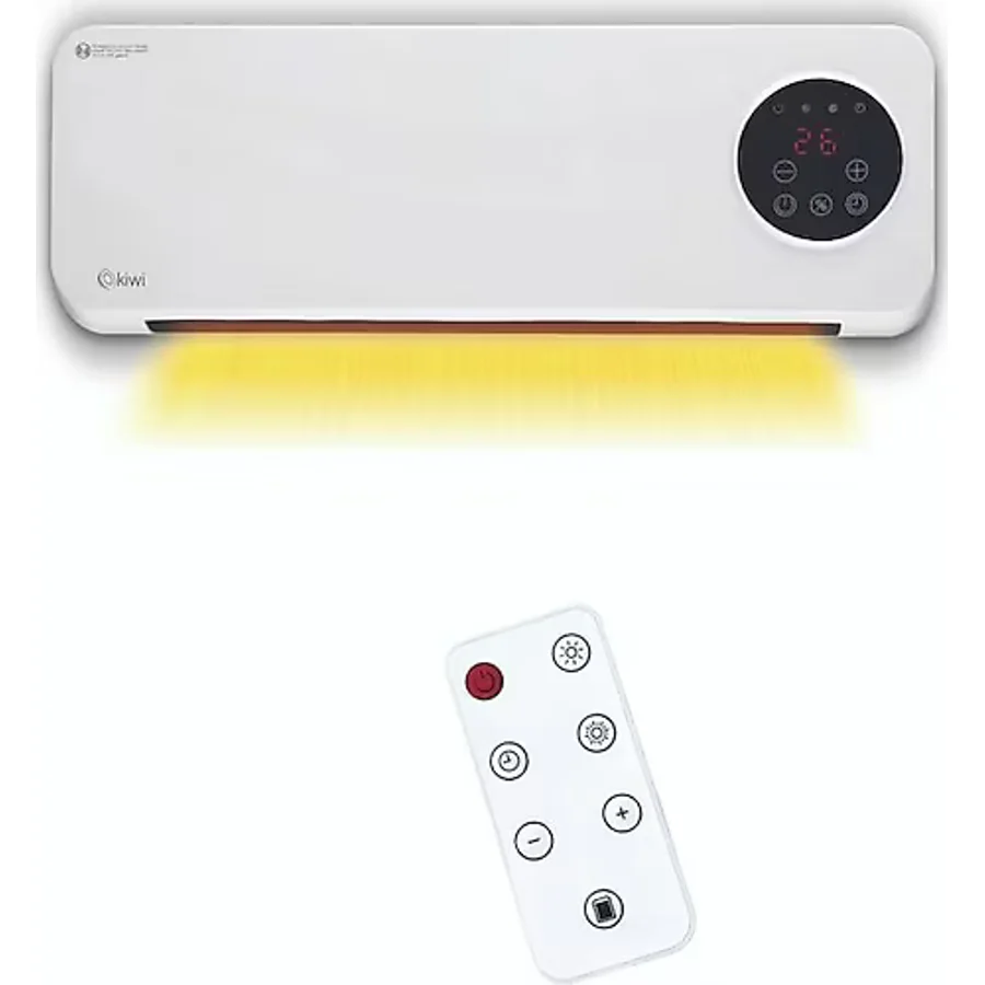 Kiwi KHT 8490 2000 W Duvar Tipi Fanlı Isıtıcı