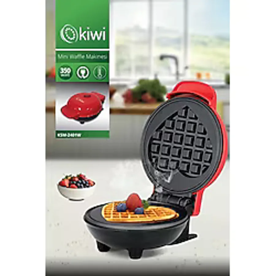 Kiwi KSM-2401W Mini Waffle Makinesi