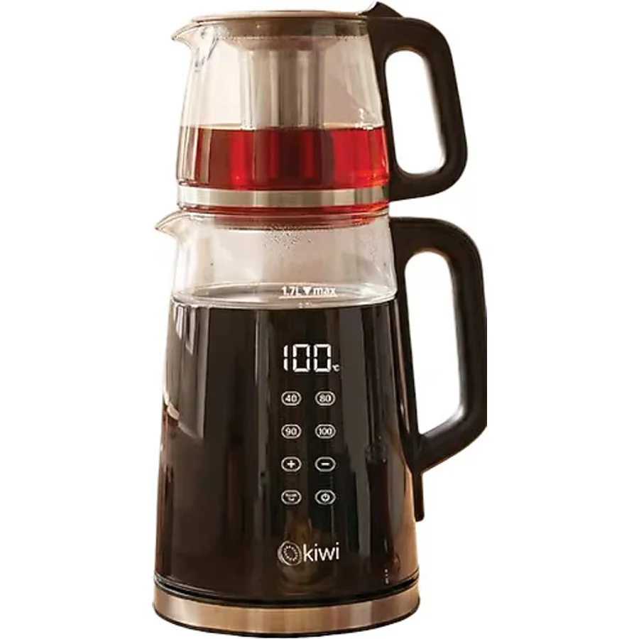 Kiwi KTM-2919 Dijital 2200 W Cam Çay Makinesi