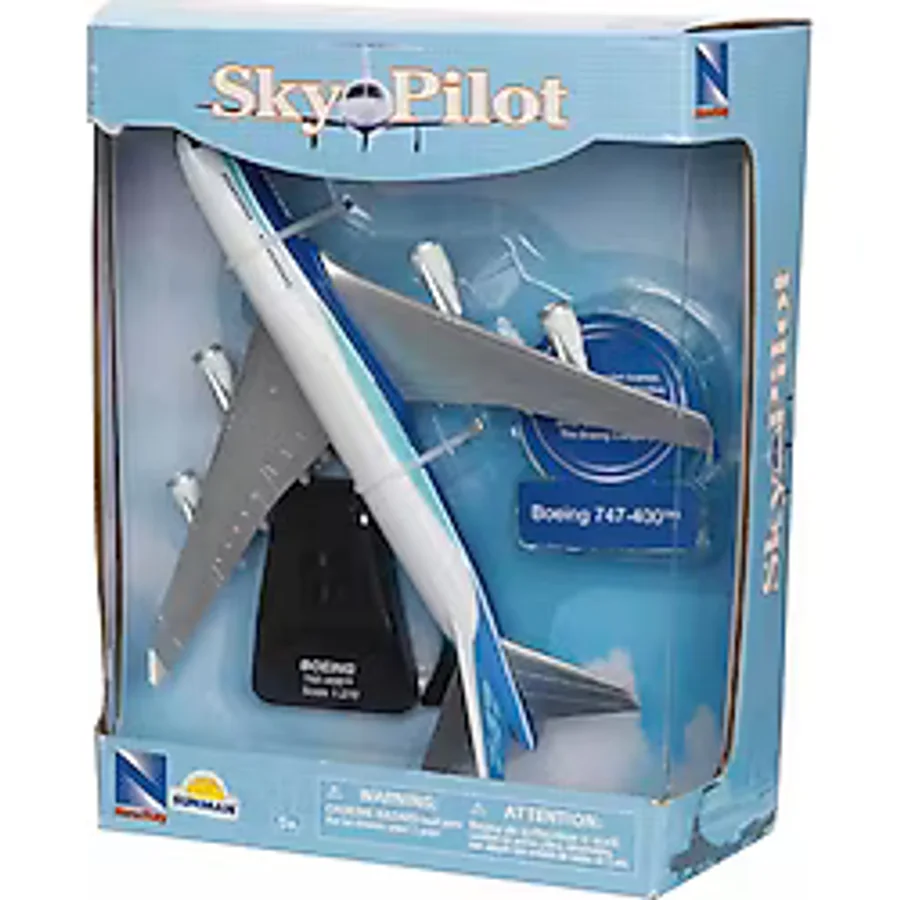 Kız Çocuk Oyuncak 1:240/1:270 Sky Pilot Boeing Model Yolcu Uçağı Erkek Çocuk Oyuncak Eğitici Oyuncak