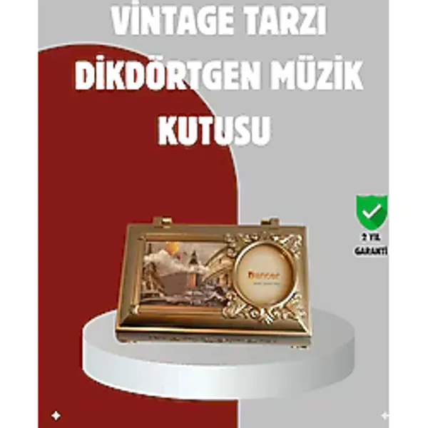 Kız Çocuk Oyuncak Piyano Görünümlü Balerinli Müzik Kutusu
