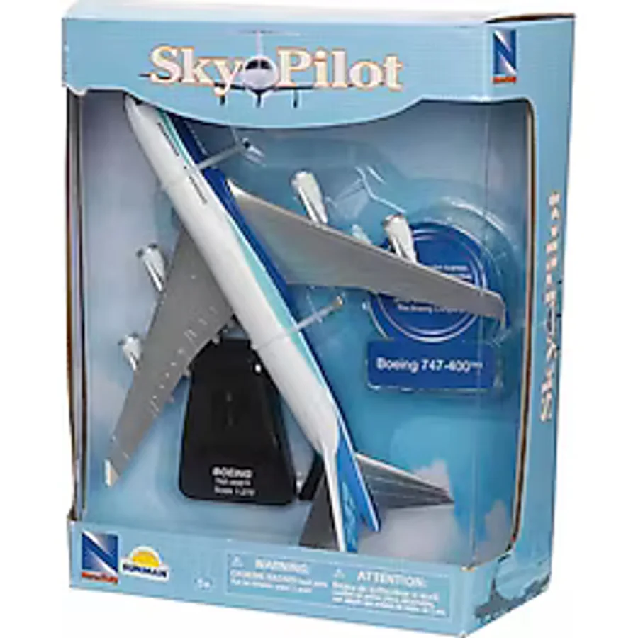 Kız Erkek Çocuk Oyuncak 1:240/1:270 Sky Pilot Boeing Model Yolcu Uçağı Kız Erkek Çocuk Oyuncak Eğiti