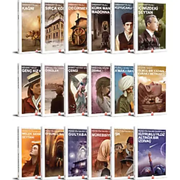 Kızıl Panda Yayınevi Türk Klasikleri Seti (18 Kitap)