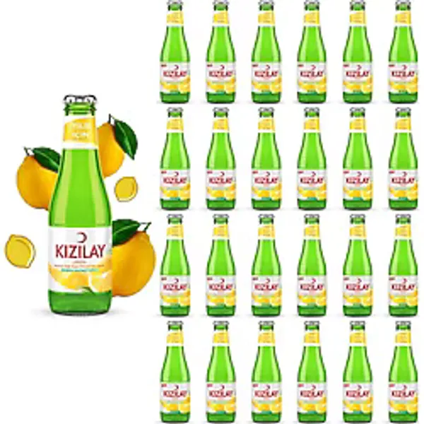 Kızılay Maden Suyu Doğal Limon Aromalı 200 ml x 24 Adet
