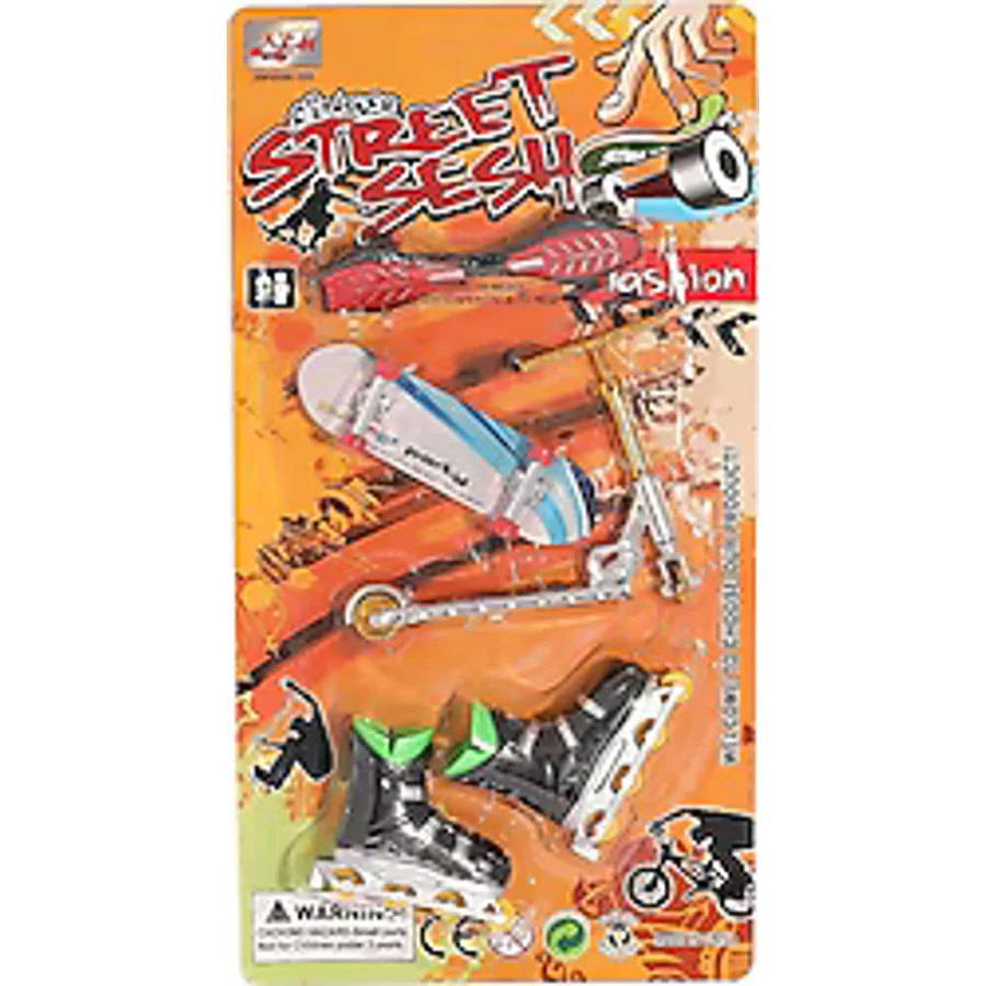 Kızılkaya Oyuncak KZL-012-A7 Parmak Kaykay Paten Scooter Seti