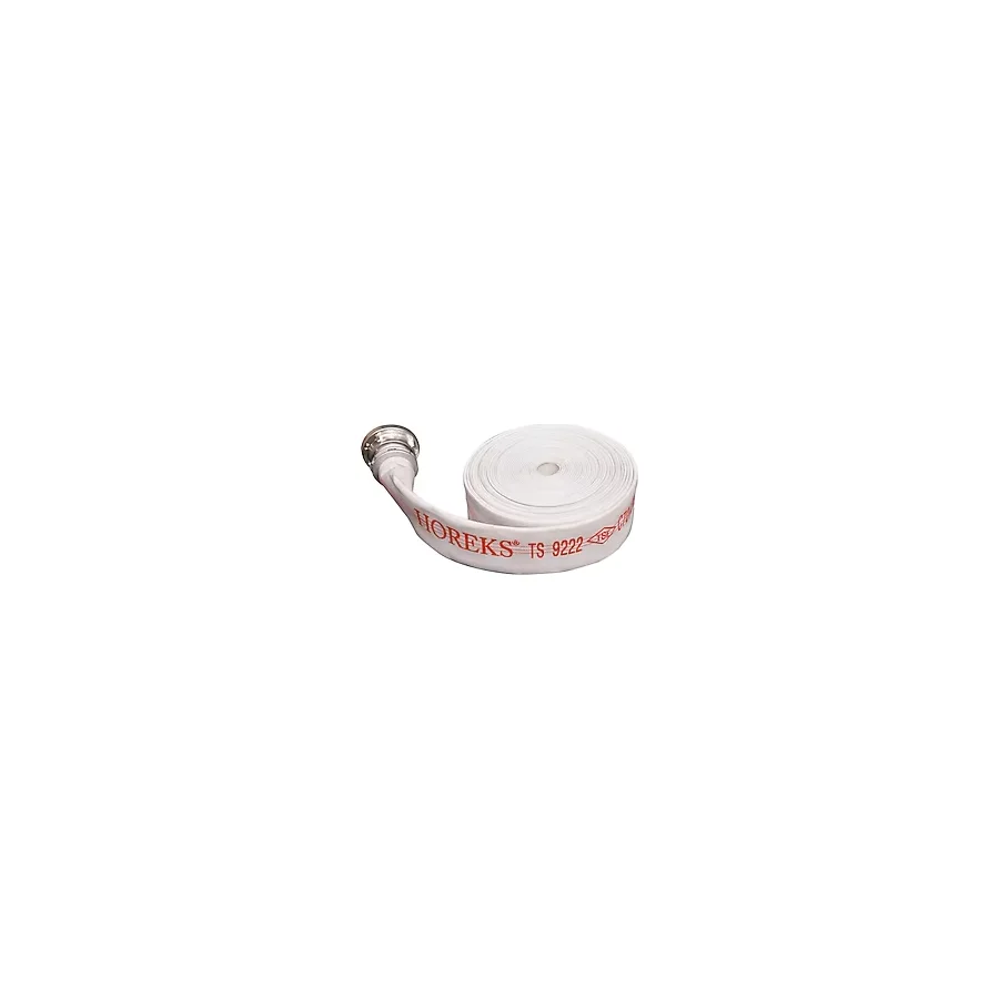 Kkdavm 112" Içi Kauçuk Beyaz 20 mt Yangın Hortumu Ts 9222 - Ts En 14540 Belgeli Hortum