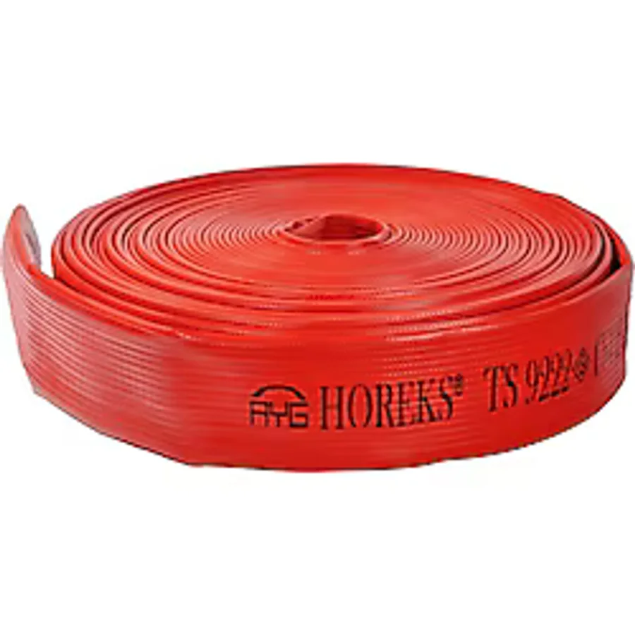 Kkdavm 3" Içi Dışı Kaplamalı Kırmızı 25 Metre Yangın Hortumu Ts 9222 Sertifikalı