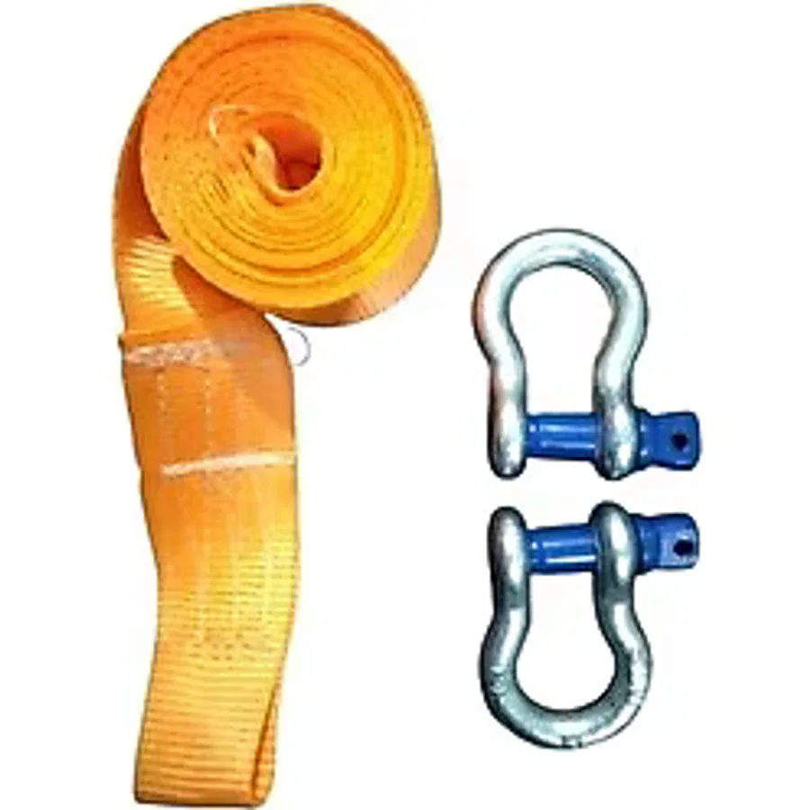 Kkdavm 3 Metre Çelik Uçlu 3 Ton Çeki Halatı