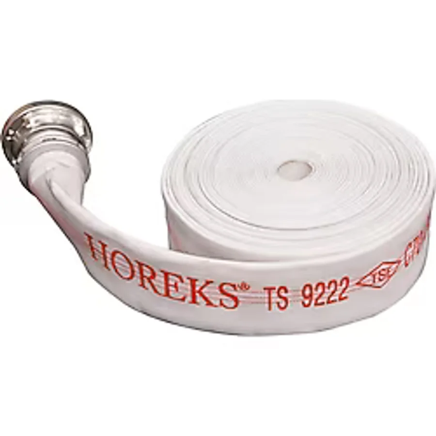 Kkdavm 5" Içi Kauçuk Beyaz 20 mt Yangın Hortumu Ts 9222 - Ts En 14540 Belgeli Hortum