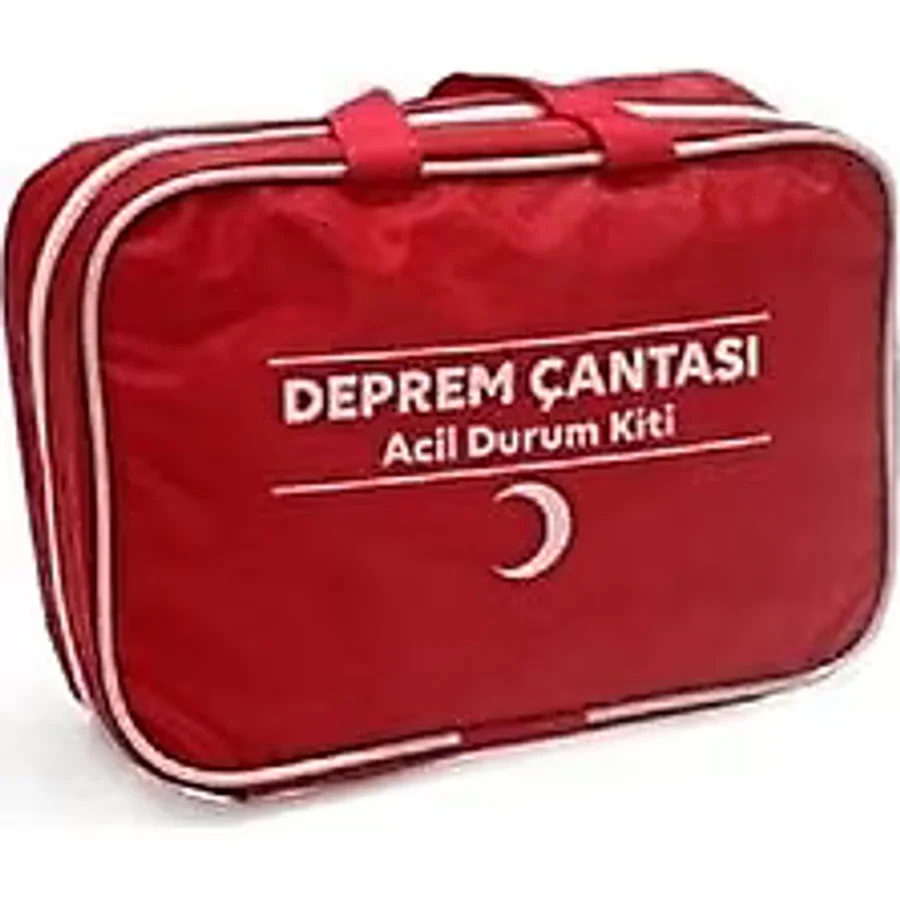 Kkdavm Deprem Çantası Afet ve Acil Durum Ilk Yardım Seti