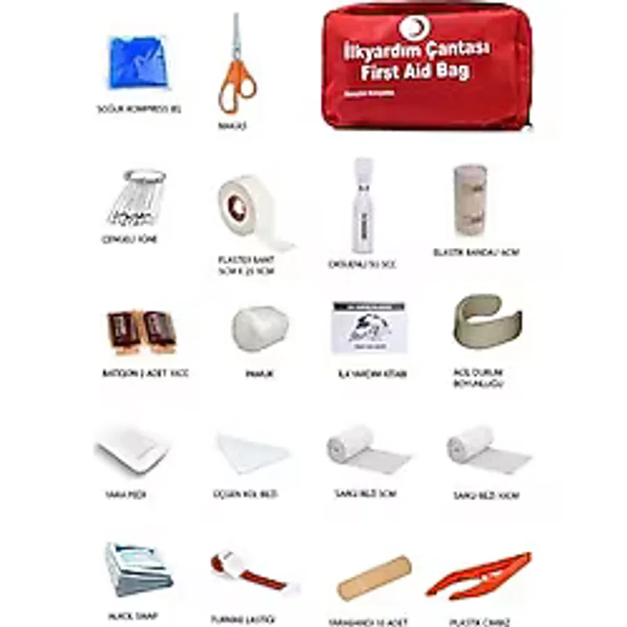 Kkdavm Ilk Yardım Çantası Ve Acil Müdahale Seti
