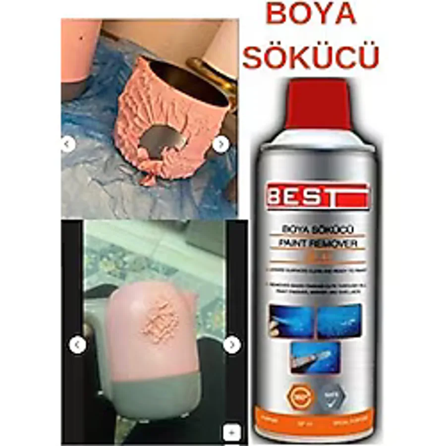 Kl Home Hızlı Söken 400 ml Temizleyici Sprey Boya Sökücü Turuncu Renk ile Etkili Uygulama