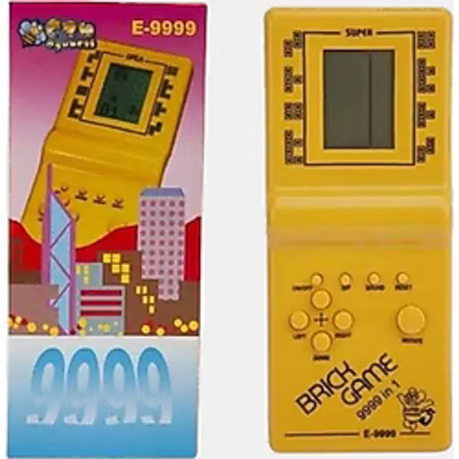 Klasik Gameboy Tetris Oyunu - Taşınabilir Pil ile Çalışan Retro El Konsolu Midastech
