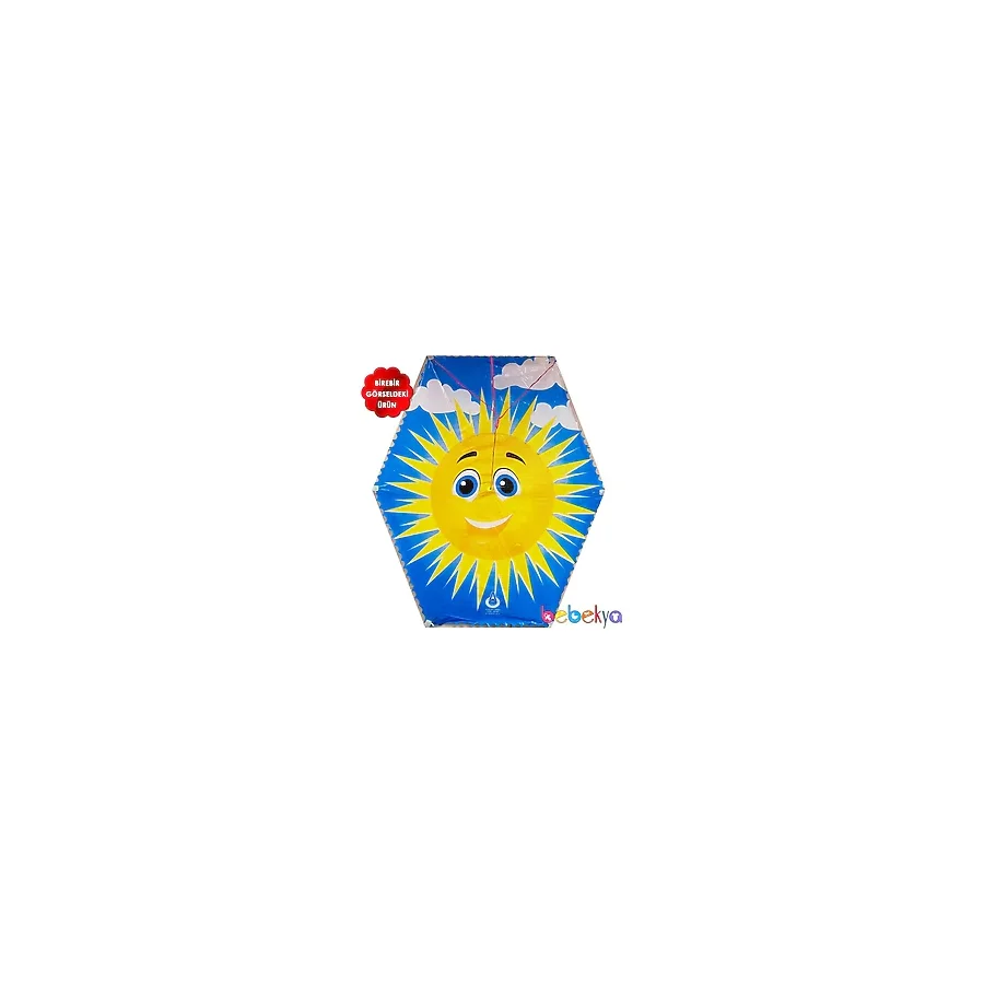Klasik Uçurtma Çıtalı Altıgen Uçurtma Sunny Kite