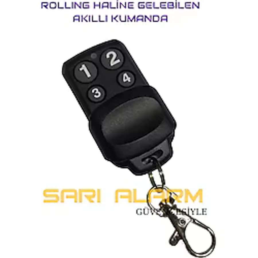 klassan Rolling (NİCE, BFT, HİLAND, FAAC VB) Olabilen Fıx Akıllı Kumanda Garaj Kepenk Bariyer Kumandası